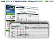 Trade Like The Professionals Do! Use 100% Automatic Forex Signals